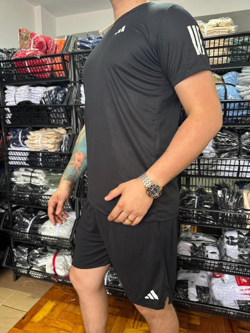 Conjunto Dri-Fit: Camiseta + Shorts - Adidas